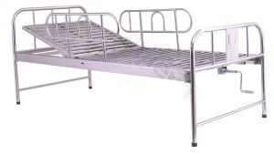 YX-909 Stainless steel bed with one crank