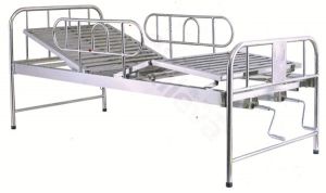 YX-910 Stainless steel bed with two cranks